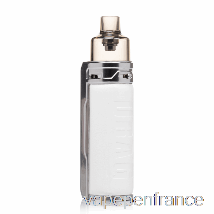 Voopoo Drag S 60w Pod Mod Kit Stylo Vape Blanc Argenté